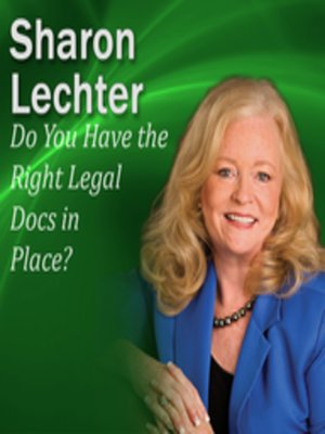 cover image of Do You Have the Right Legal Docs in Place?
